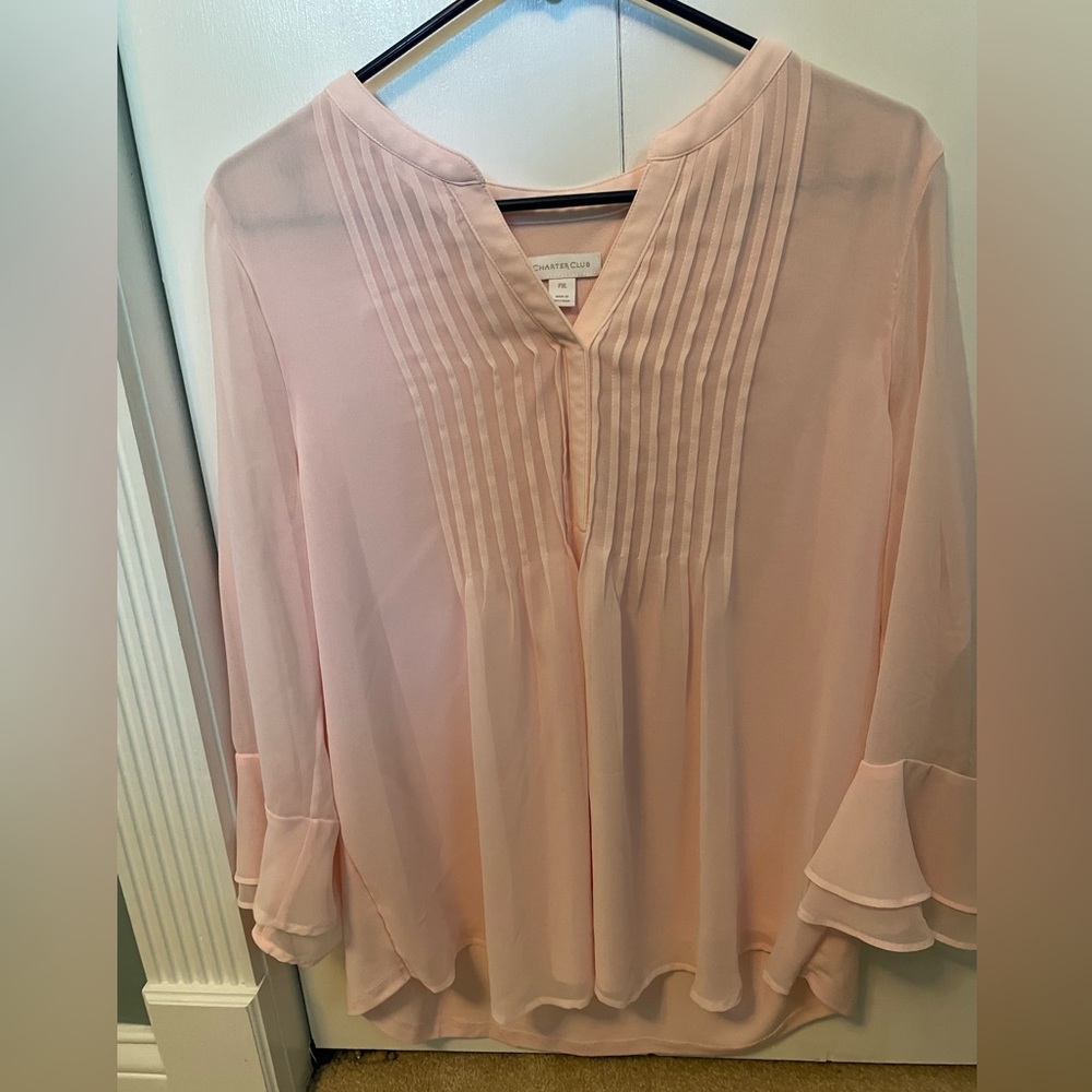 Charter Club Pink Top PXL